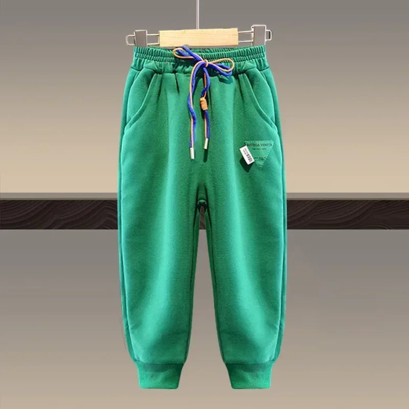 Boy Clothes Set Autumn - Cartoon Bear Top and Pant