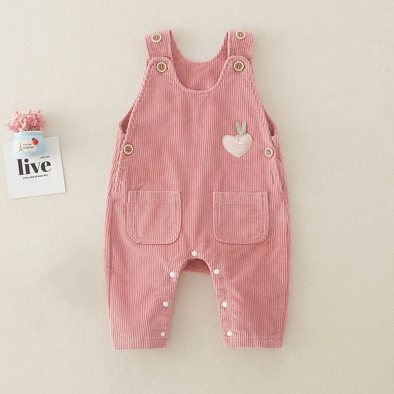 Apple Corduroy Jumpsuit