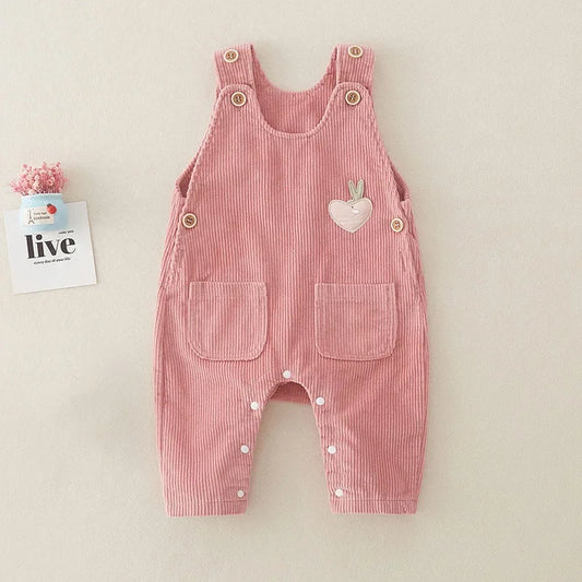Apple Corduroy Jumpsuit