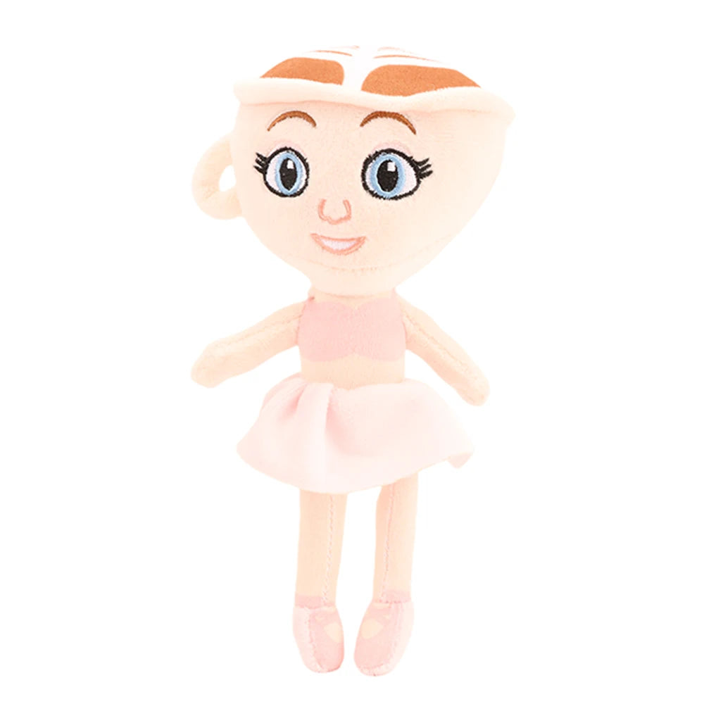 Tung Tung Tung Sahur Plush Toys Game Peripheral Figure Coffee Girl Dolls Italian Ballerina Cappuccino Toys Fans Girls Gifts