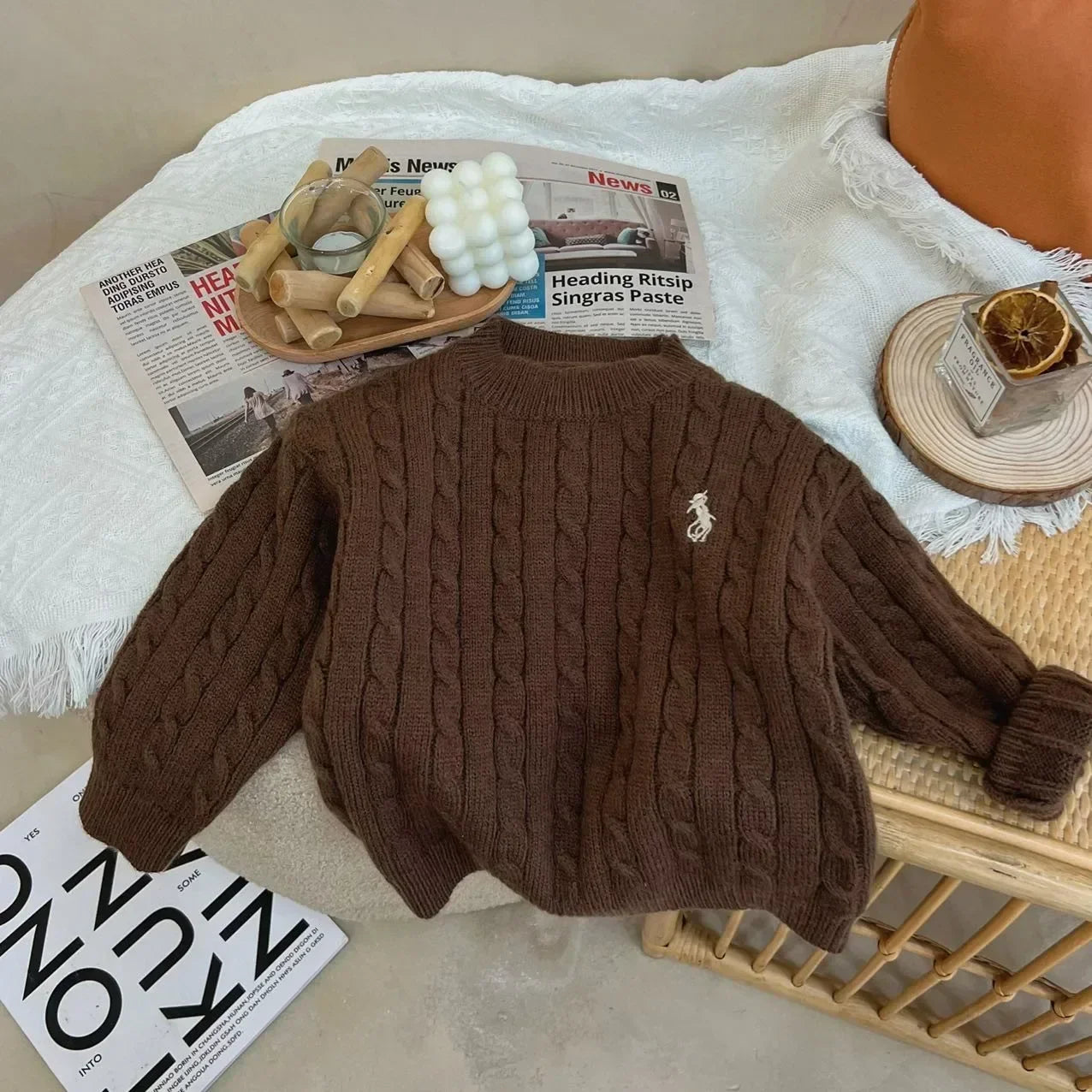 Betto Pullover Toddler Warm Sweater - GuGuTon baby store - Baby Fashion - Toddlers Outfits - Babies Outfits - Toddler Clothes - Kids Clothing - Newborn Clothes - Newborn Wear - Kids Wear - Trending Clothes - Trending Outfits - Fall Fashion - Winter Fashion - Girls Clothes - Boys Clothes - Babies Wear - Kids Accessories - KidsWear - Summer Clothes - Summer Fashion - Summer Trend - Falls Sweaters - Tops - Bottom - Jeans - Blouse - Dresses - Newborn Dresses - Toys