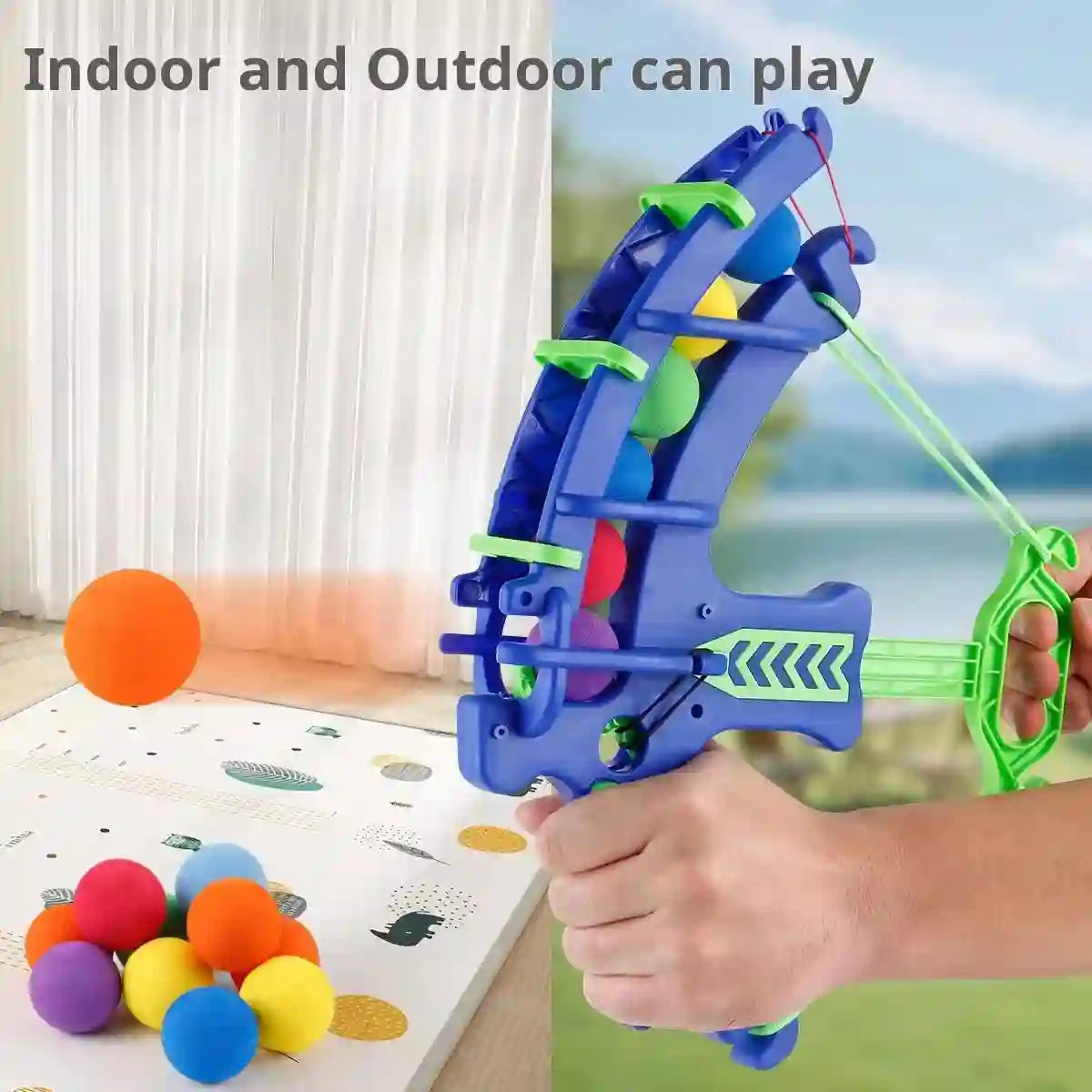 Montessori Educational Toy Slingshot Target Set for Fun Play