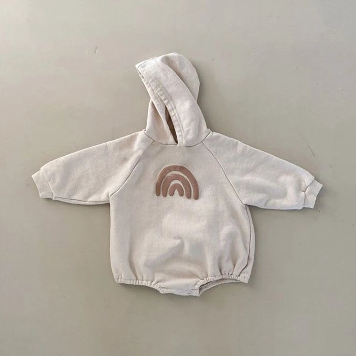 Karla Baby Oversized Romper Girls Long Sleeve Beige - GuGuTon baby store - Baby Fashion - Toddlers Outfits - Babies Outfits - Toddler Clothes - Kids Clothing - Newborn Clothes - Newborn Wear - Kids Wear - Trending Clothes - Trending Outfits - Fall Fashion - Winter Fashion - Girls Clothes - Boys Clothes - Babies Wear - Kids Accessories - KidsWear - Summer Clothes - Summer Fashion - Summer Trend - Falls Sweaters - Tops - Bottom - Jeans - Blouse - Dresses - Newborn Dresses - Toys