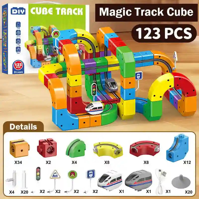 Magic Track Car Toys for Kids - Endless Creative Play