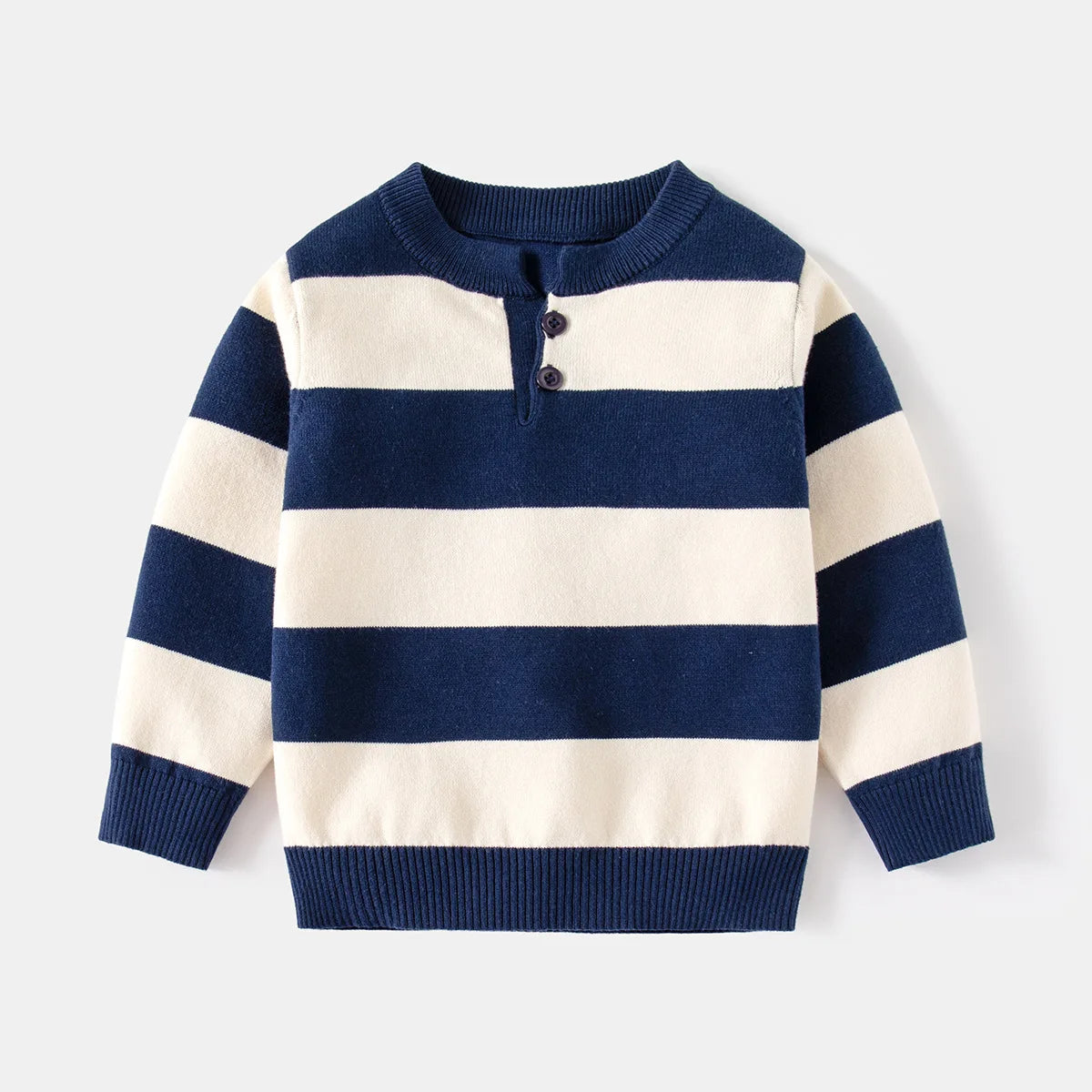 David Striped Elegant Toddler Pullover Sweaters