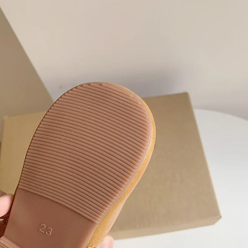 Best Girl Leather Shoe Summer Retro Hollow Kid Shoe Comfortable Allmatch Girl Shoe Fashion Princess Shoe Soft Sole Zapatos Niña