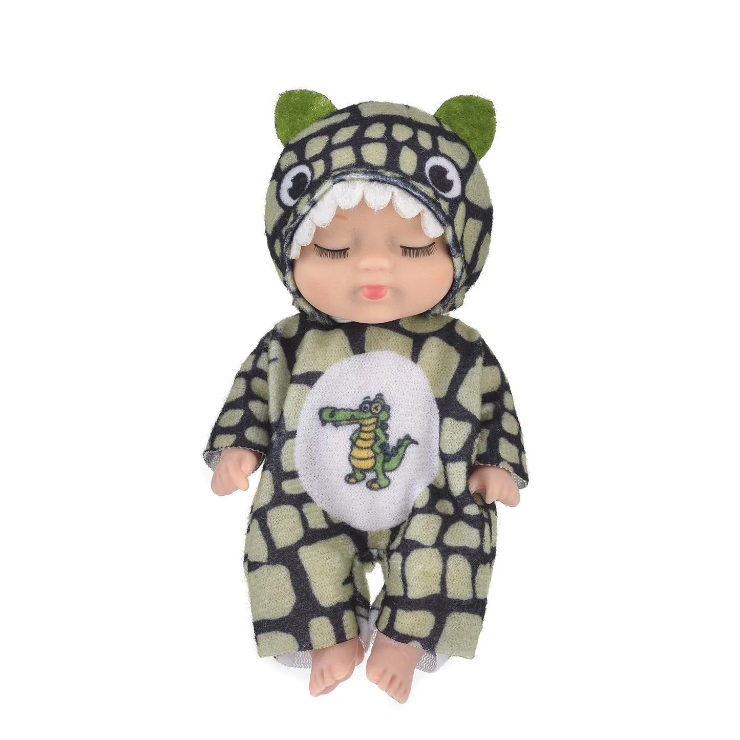 6 Pc Box Set Mini Baby Doll Easter Doll Tiny Reborn Cute Baby Doll Birthday Gift Set Girls Sleep BJD Doll Jungle Set