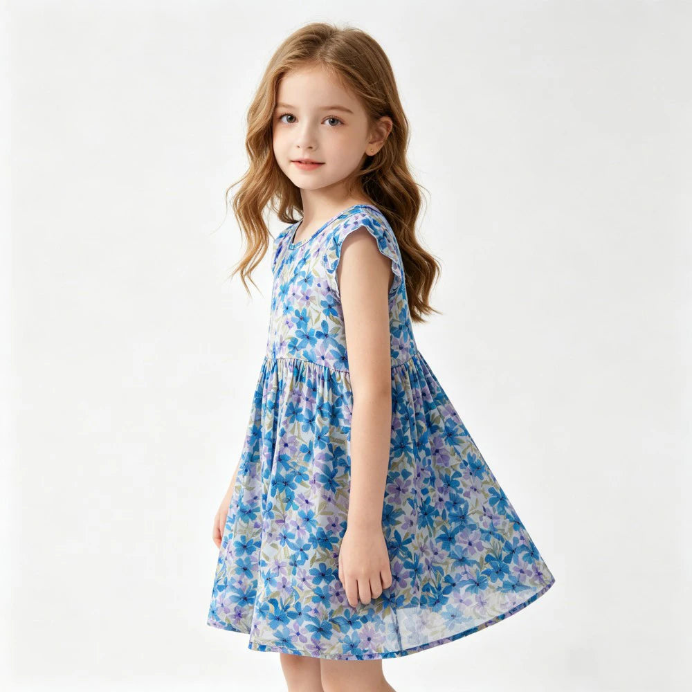 Girls Dresses Toddler Baby 1 to 2 3 4 5 6 7 8 9 10 11 12 13 14 15 16 Years Girl Casual Dress Teenager Korean Cute Children Dress
