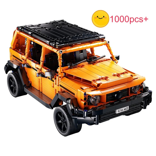 NEW Technical Super Car G Class Off Road Vehicle Building Blocks Creative Desktop Model  Birthday Halloween Christmas gifts Kids