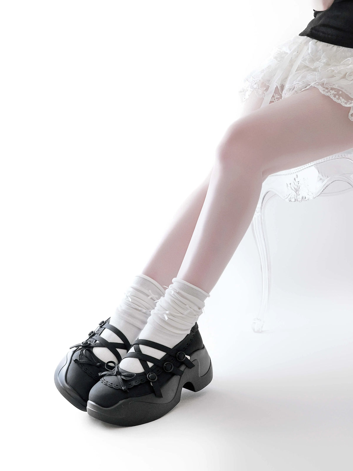 Summer Leilei Gururu Original Sweet Girl Thick Soled Shoes Sports Shoes