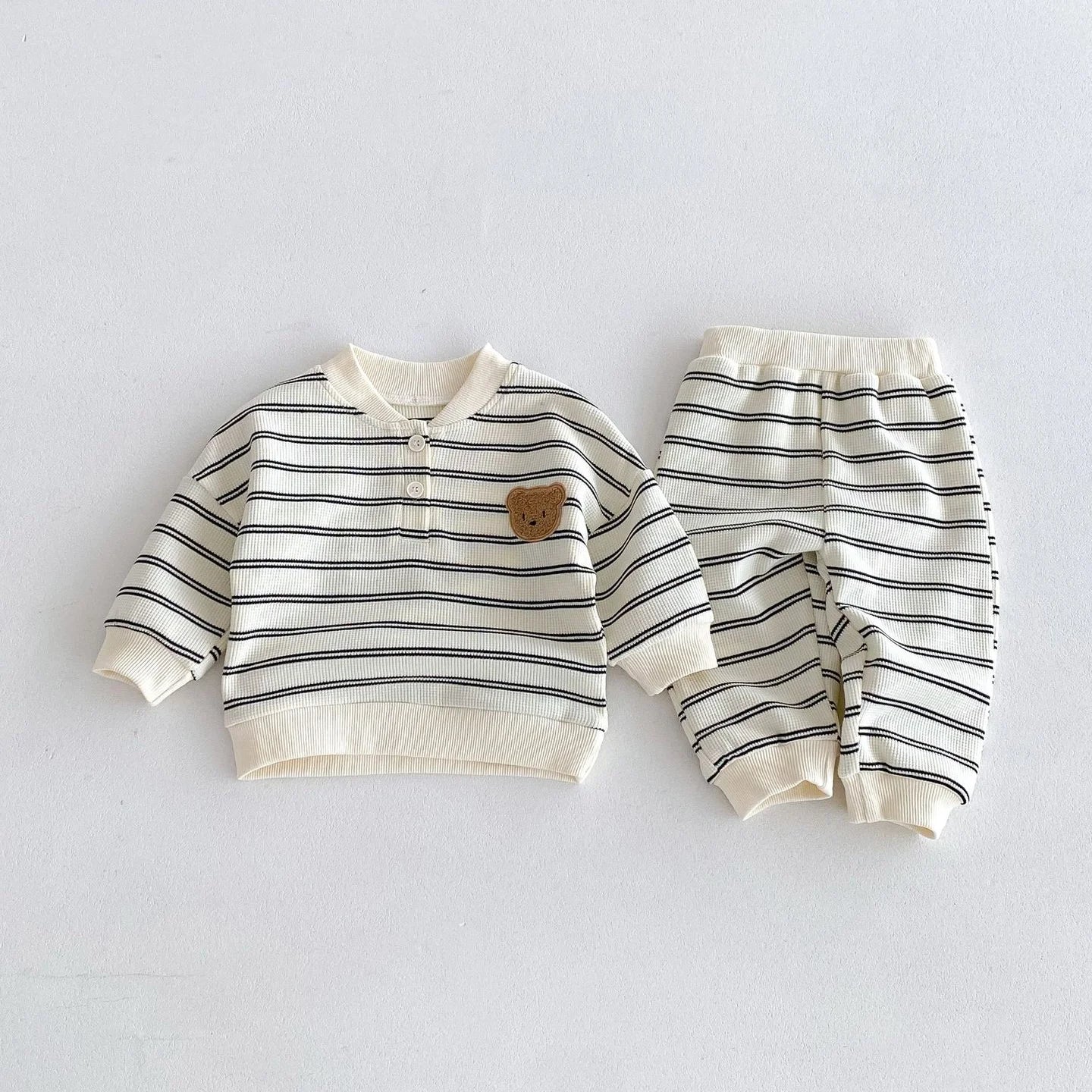 Camden Striped Teddy Bear Lounge Set