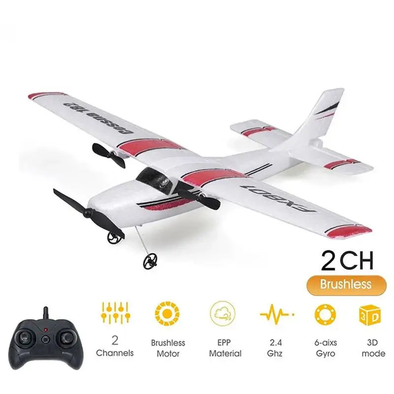 FX801 EPP Foam RTF RC Plane 2.4G Fixed Wing Beginner Flyer Kids Gift