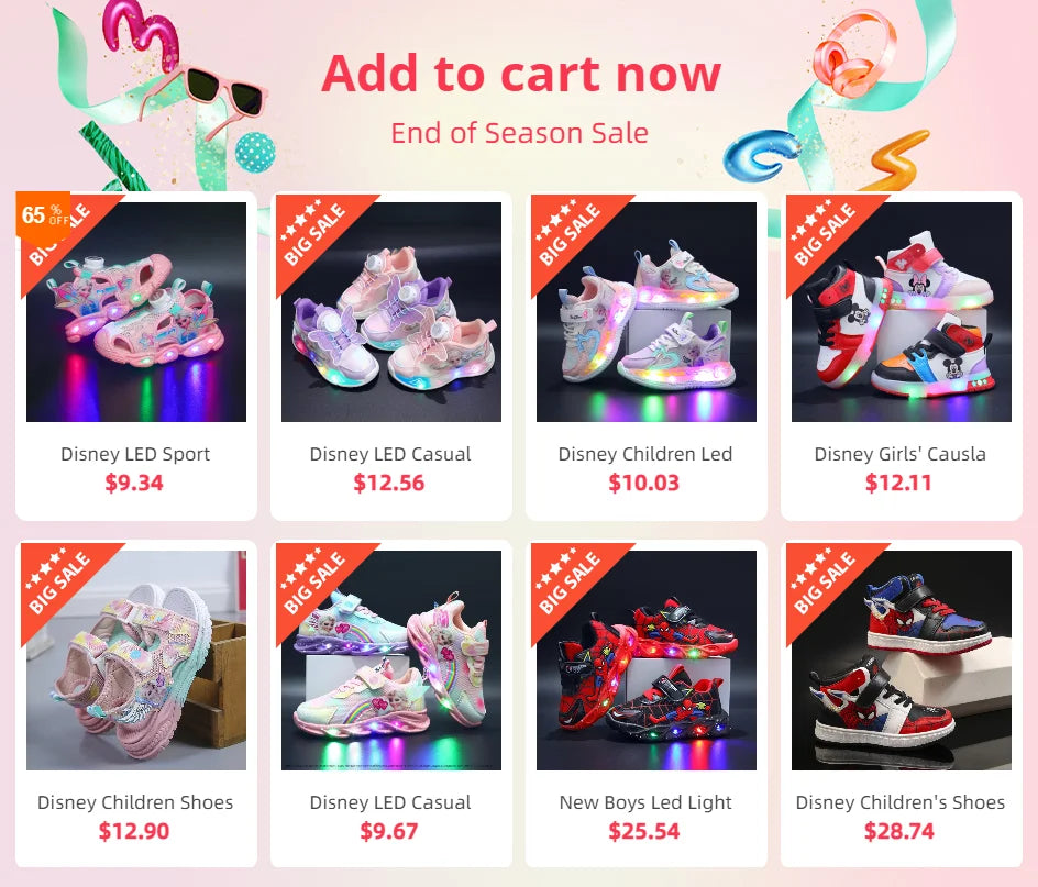Alexandra Girls Cartoon Casual Shoes for Outdoor Activities