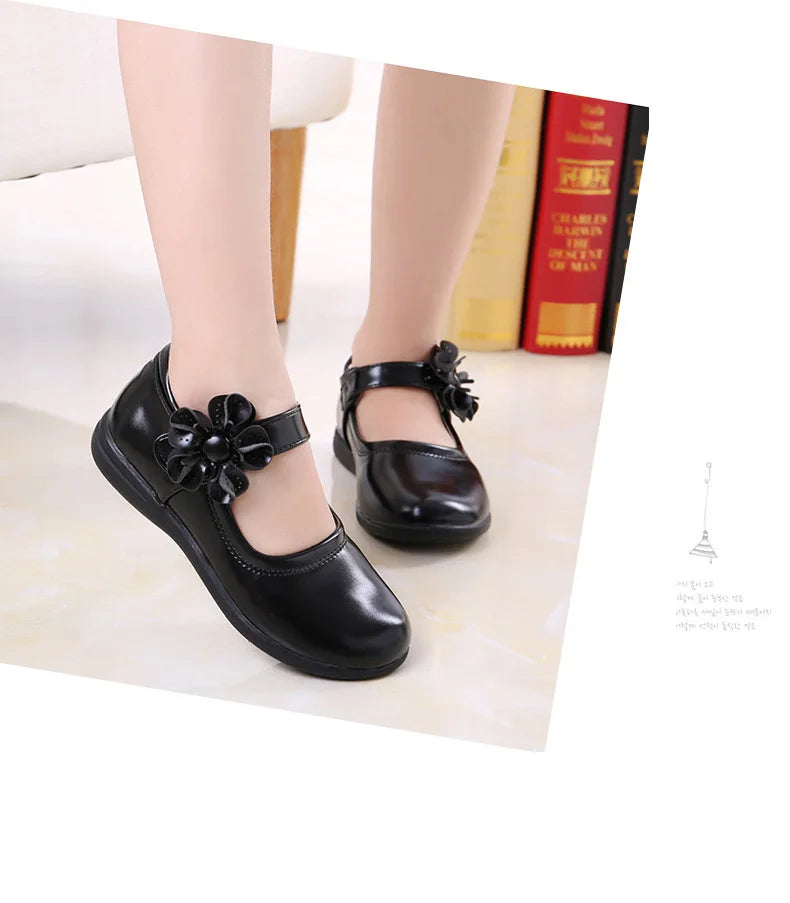 Girl Fashion Party Shoe 2026 Spring New Korean Edition Child Princess ShoeGirl
