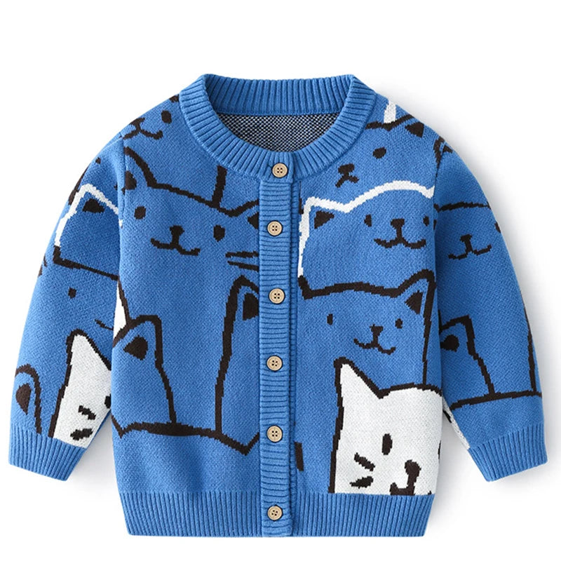 Gustavo Toddler Boys Knitted Sweater - GuGuTon baby store - Baby Fashion - Toddlers Outfits - Babies Outfits - Toddler Clothes - Kids Clothing - Newborn Clothes - Newborn Wear - Kids Wear - Trending Clothes - Trending Outfits - Fall Fashion - Winter Fashion - Girls Clothes - Boys Clothes - Babies Wear - Kids Accessories - KidsWear - Summer Clothes - Summer Fashion - Summer Trend - Falls Sweaters - Tops - Bottom - Jeans - Blouse - Dresses - Newborn Dresses - Toys