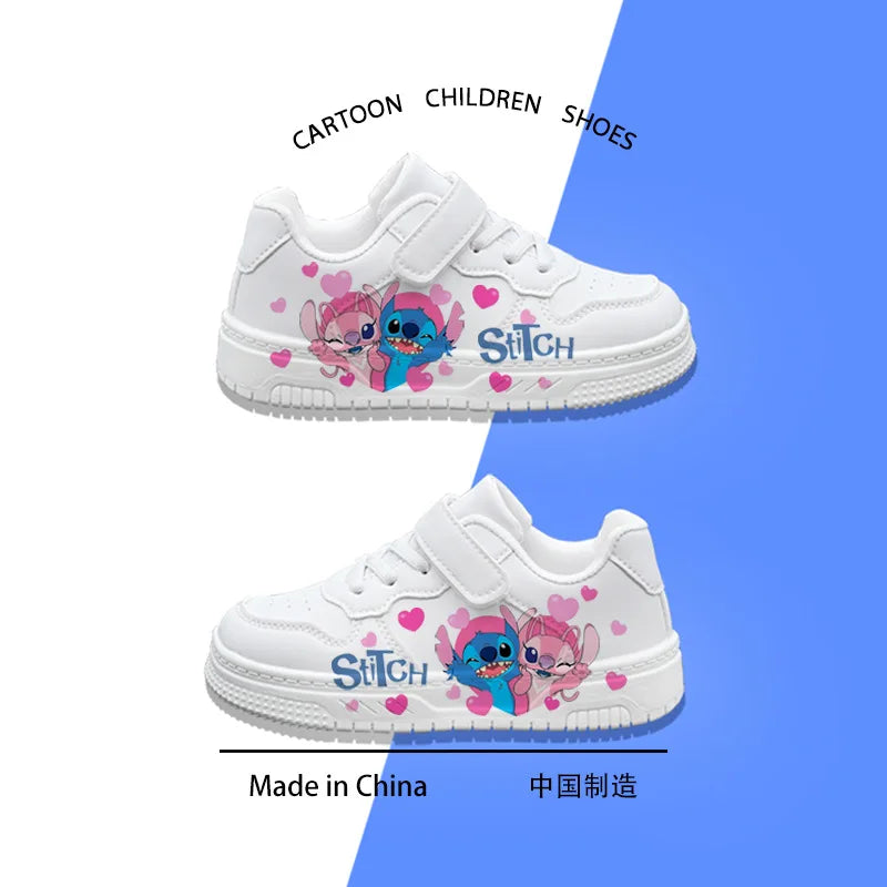 Kids Basketball Sneakers - Stitch Running Fashion Shoes