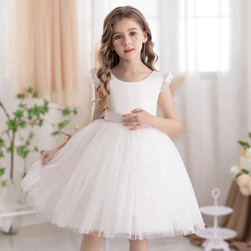 New Girls Puffy Dress Summer Tulle Fashion Little Princess Dress
