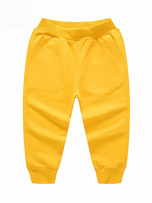 Mateo Casual Sport Pants Kids Trousers Toddler Dropshipping Solid Elastic