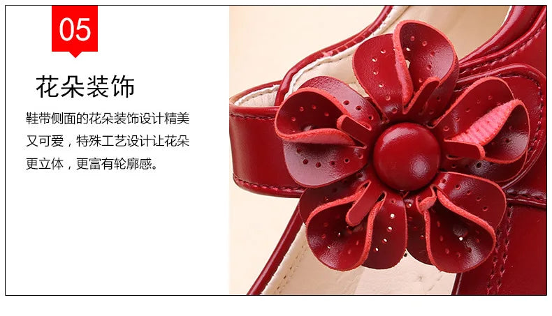 Girl Fashion Party Shoe 2026 Spring New Korean Edition Child Princess ShoeGirl