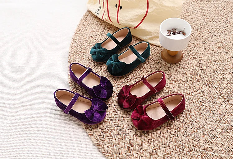 Girl Princess Shoes 2026 Spring Autumn New Round-toe Children Mary Jane Shoes