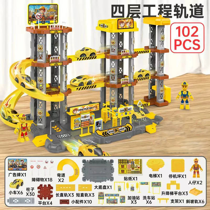 Race Track Car Ramp Toy Educational Game For Boys