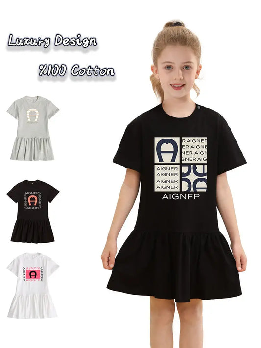 Quinn Kids Summer Dresses Cotton - Cute Print  Dress