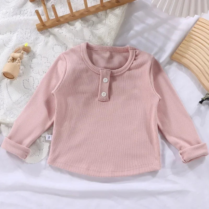 Diana Round Neck Base Long Sleeve Tops