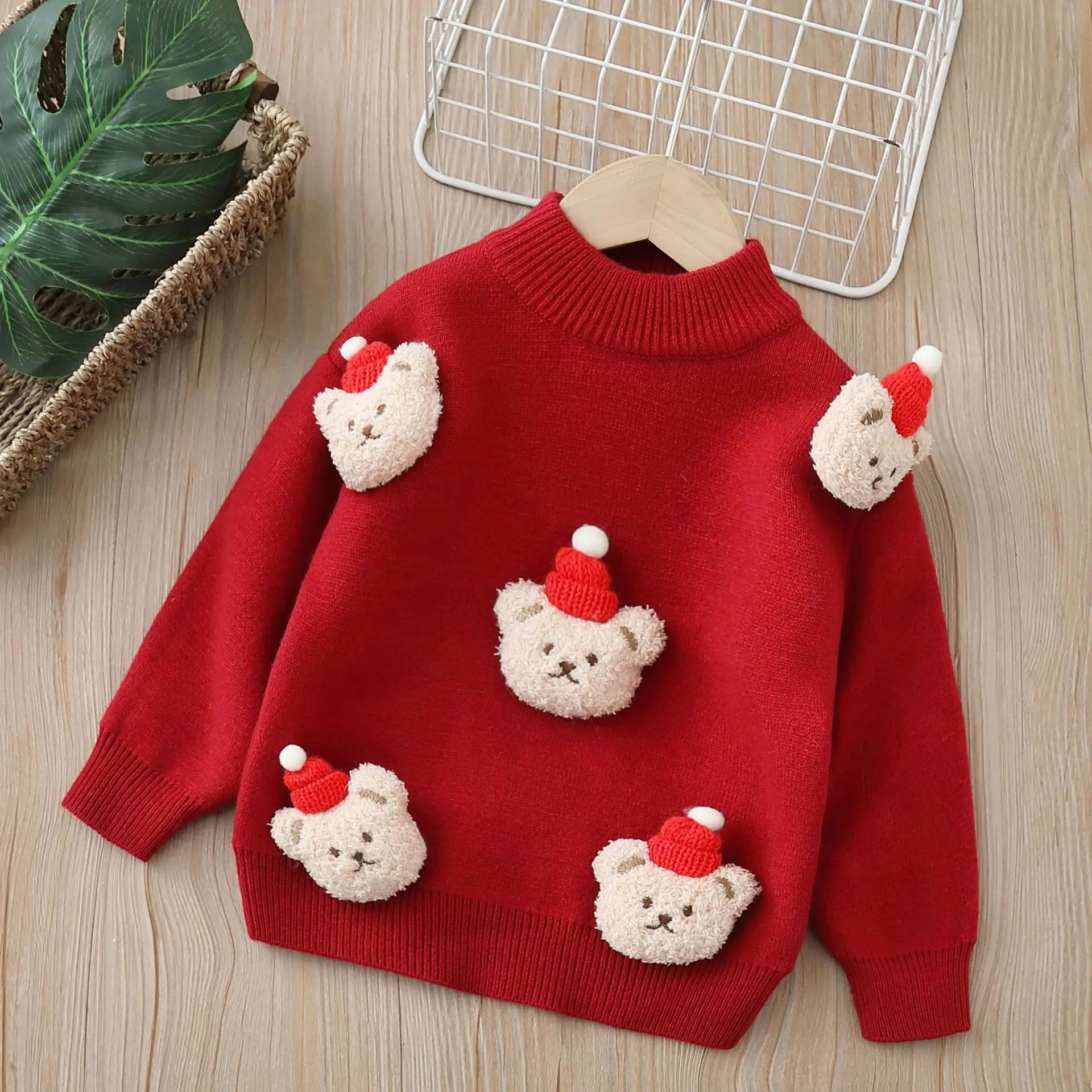 Jay Autumn and Winter Christmas Sweater - GuGuTon baby store - Baby Fashion - Toddlers Outfits - Babies Outfits - Toddler Clothes - Kids Clothing - Newborn Clothes - Newborn Wear - Kids Wear - Trending Clothes - Trending Outfits - Fall Fashion - Winter Fashion - Girls Clothes - Boys Clothes - Babies Wear - Kids Accessories - KidsWear - Summer Clothes - Summer Fashion - Summer Trend - Falls Sweaters - Tops - Bottom - Jeans - Blouse - Dresses - Newborn Dresses - Toys