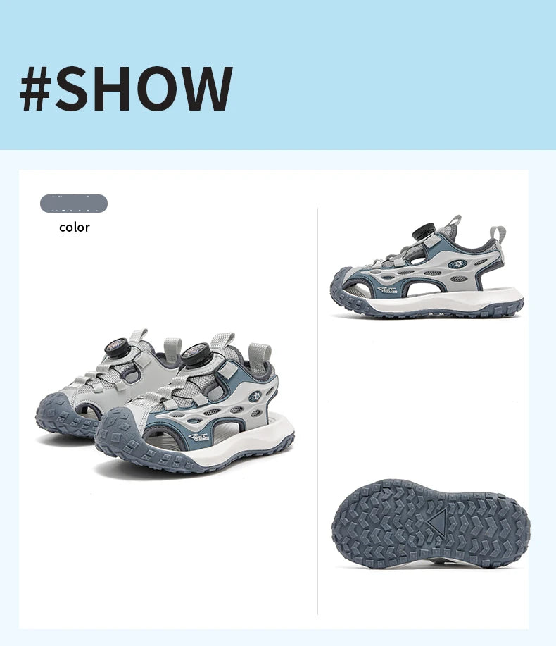 Nasir Kids Summer Shoes Beach Sandal Non-slip for Outdoor Play