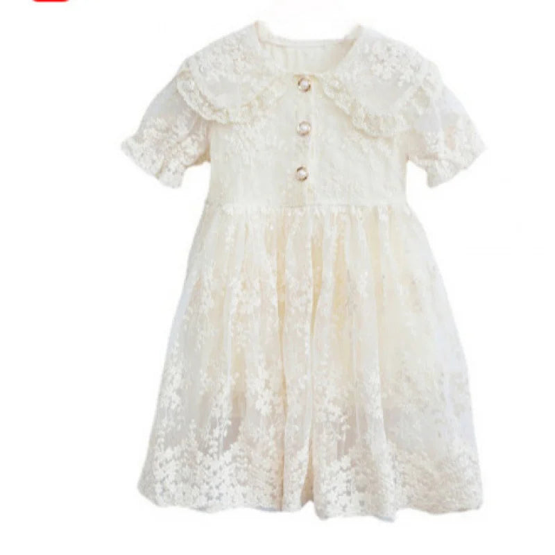 Children's Dress New Summer Korean Style Girls' Fashionable Western Style