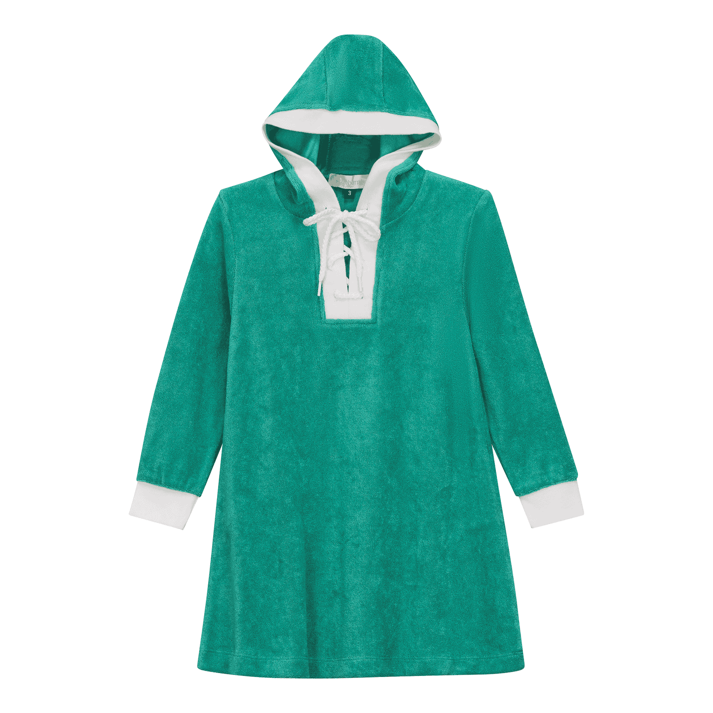 Cotton Terry Hoodie Dress