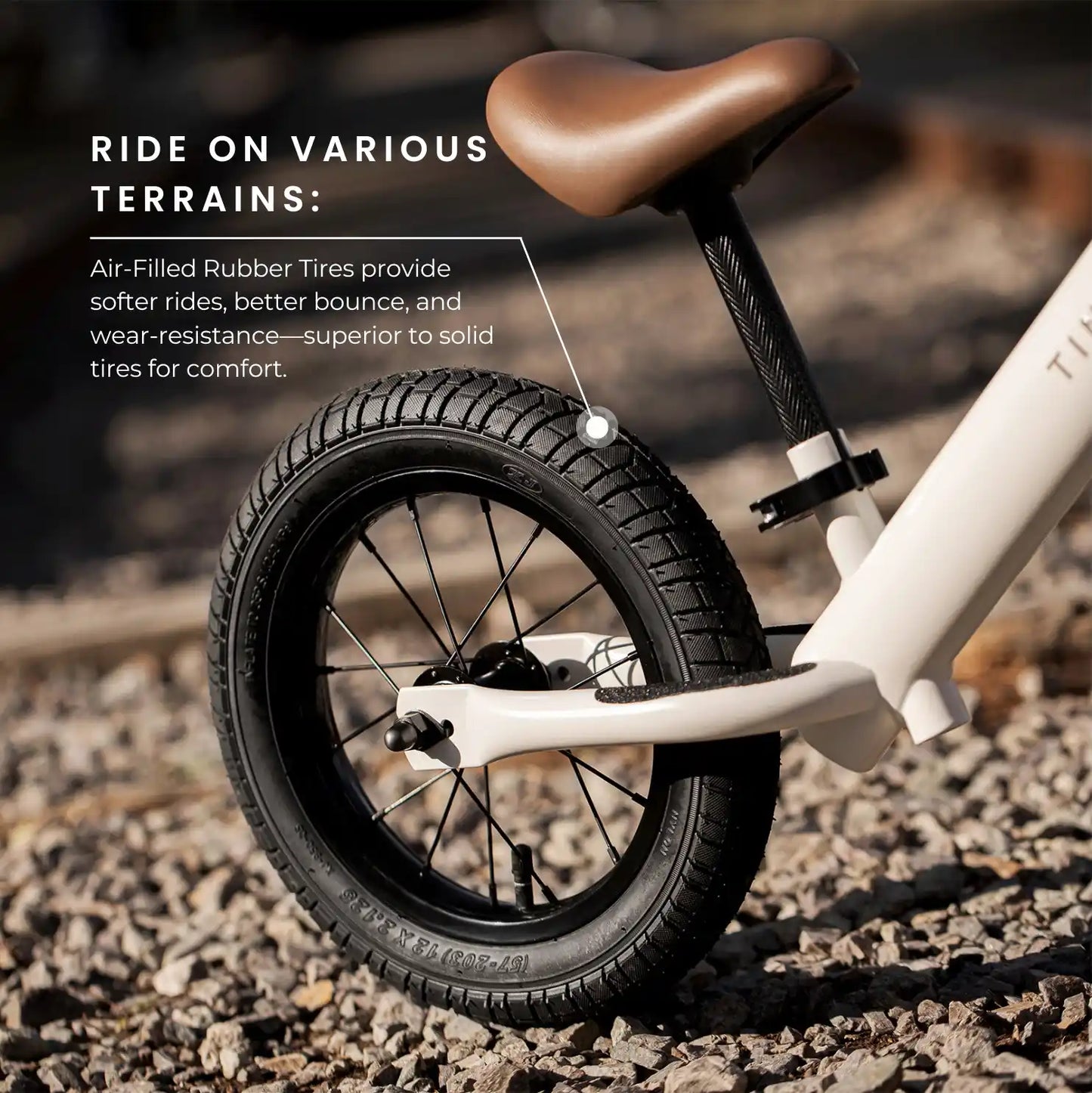 Balance Bike - Milky White