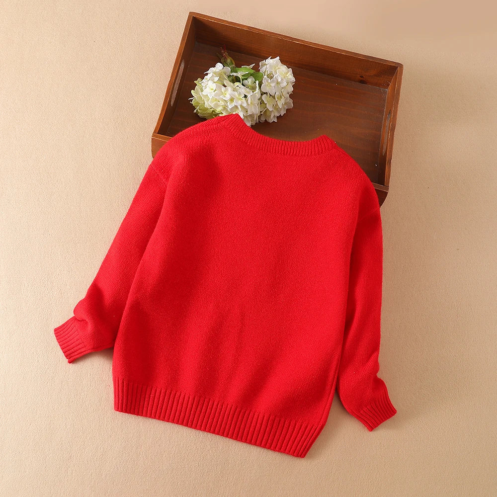 Michel Soft Wool Clothing Christmas Sweater