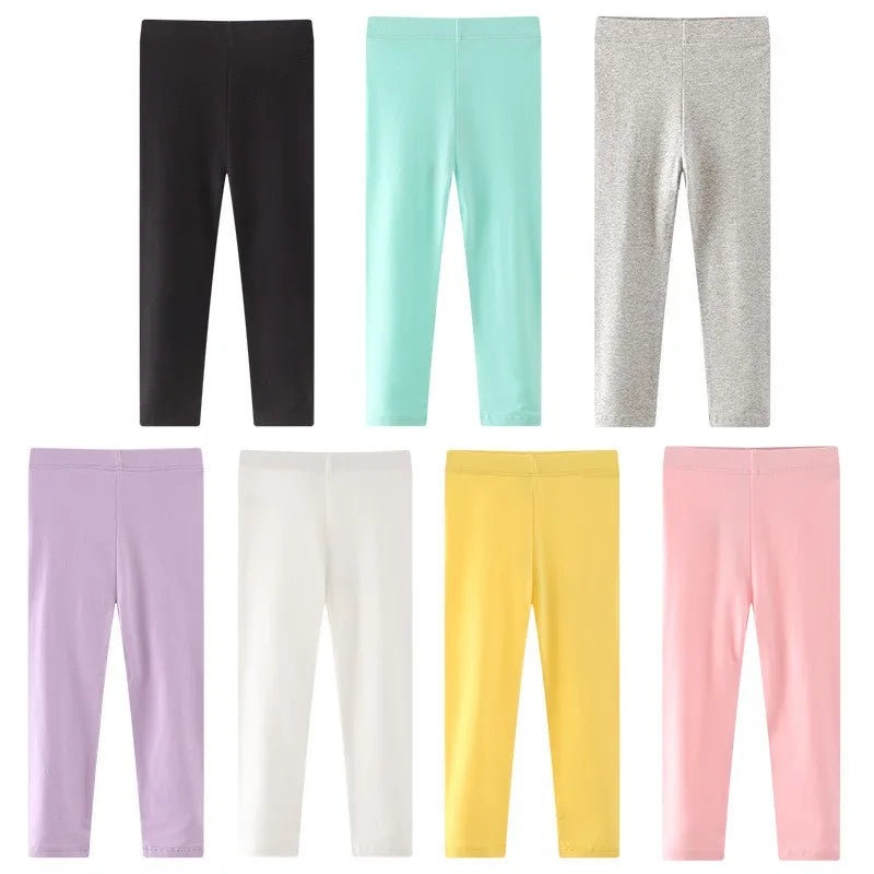 Ari Candy Solid Color Girls Leggings