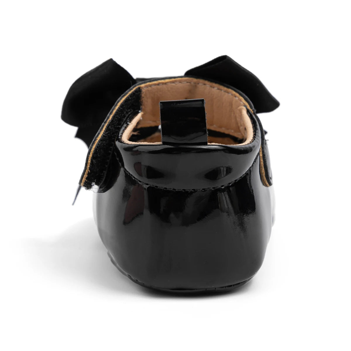 Newborn Baby Girl Shoes Soft Sole Infant Toddler Mary Jane Flats Princess Bowknot Patent Leather Dress Shoes Wedding Party Gift
