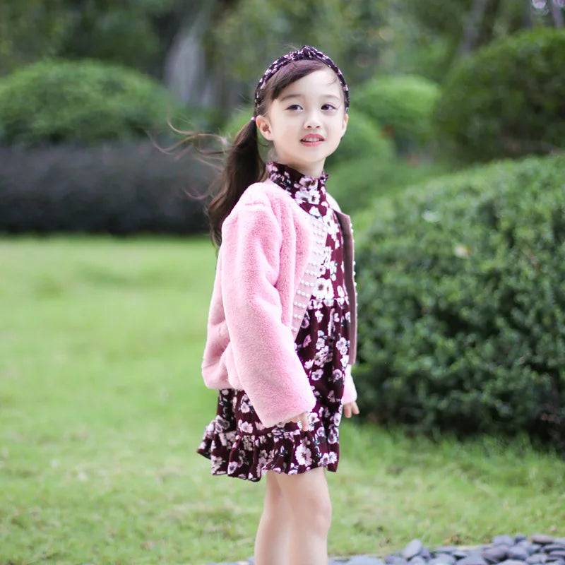 Bianca Girls Jacket Autumn Winter Baby Korean Style