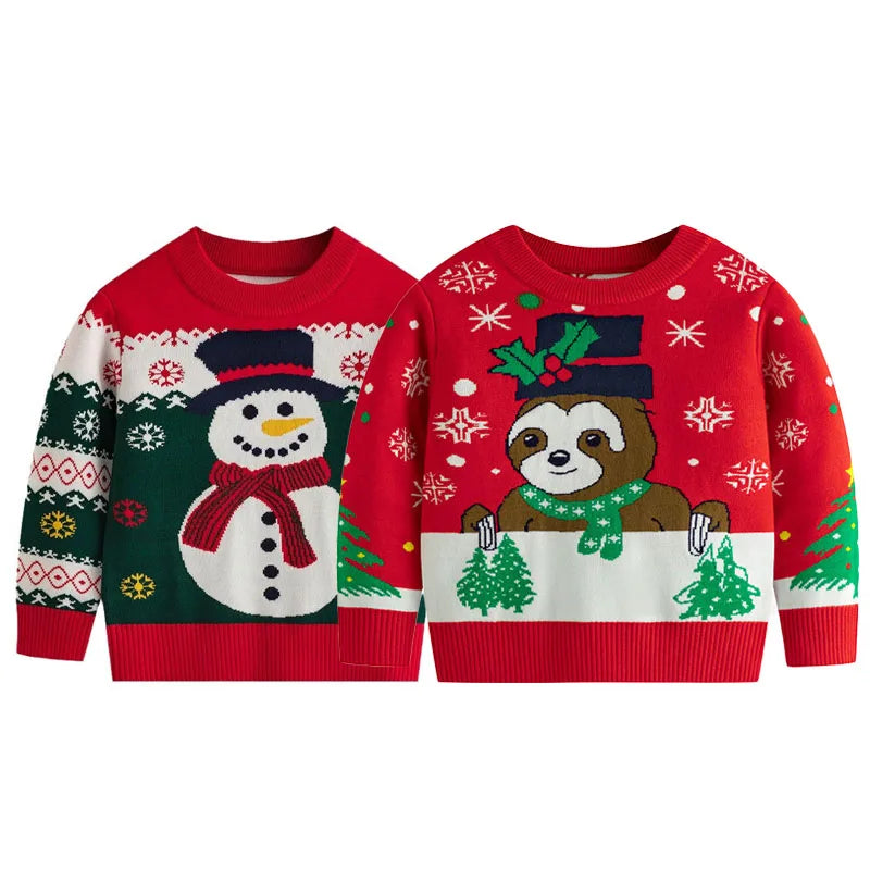 Jason Christmas Kids Bottomed Sweater