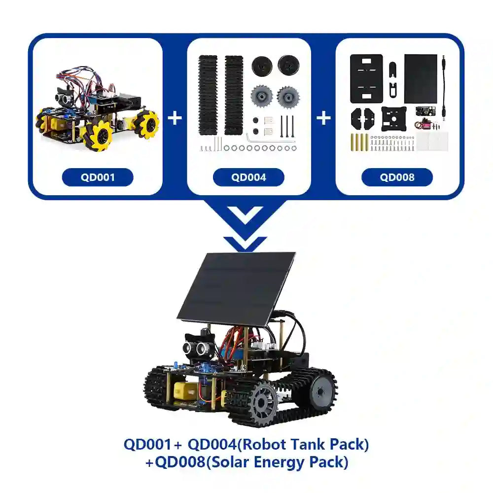 ACEBOTT Robot Car Starter Kit with ESP32 for Arduino Projects