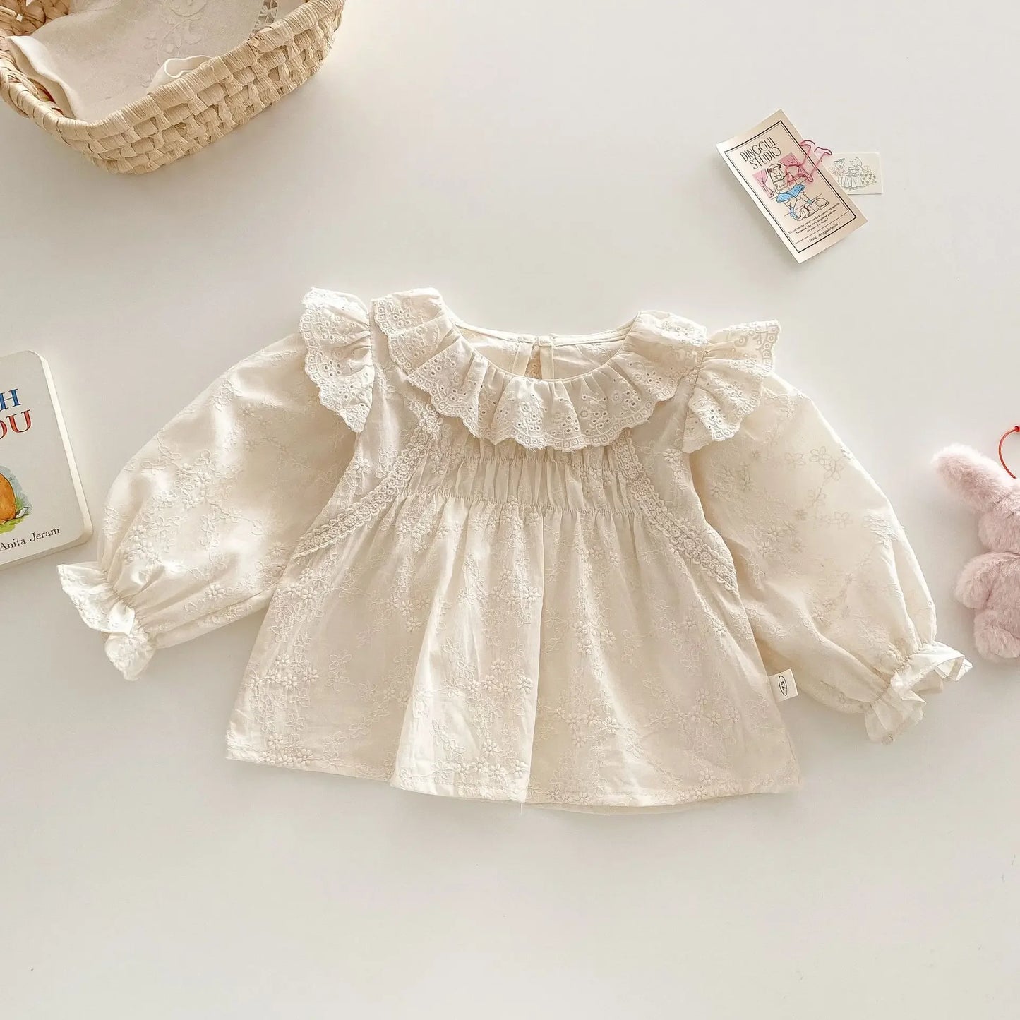 Jenny Bubble Sleeves Breathable Princess Top