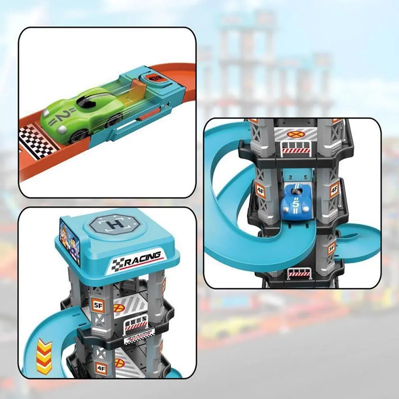 Race Track Car Ramp Toy Educational Game For Boys