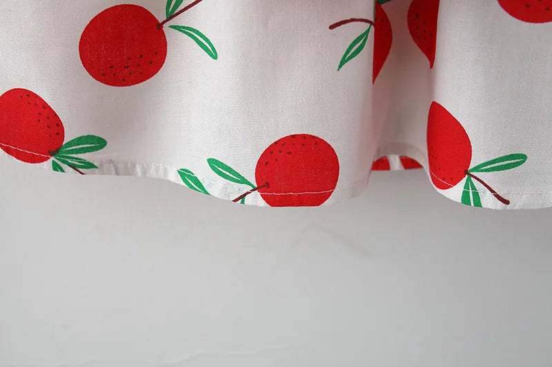 Baby Girl Dress Summer Princess Sundress Cotton Newborn Toddler Outfit