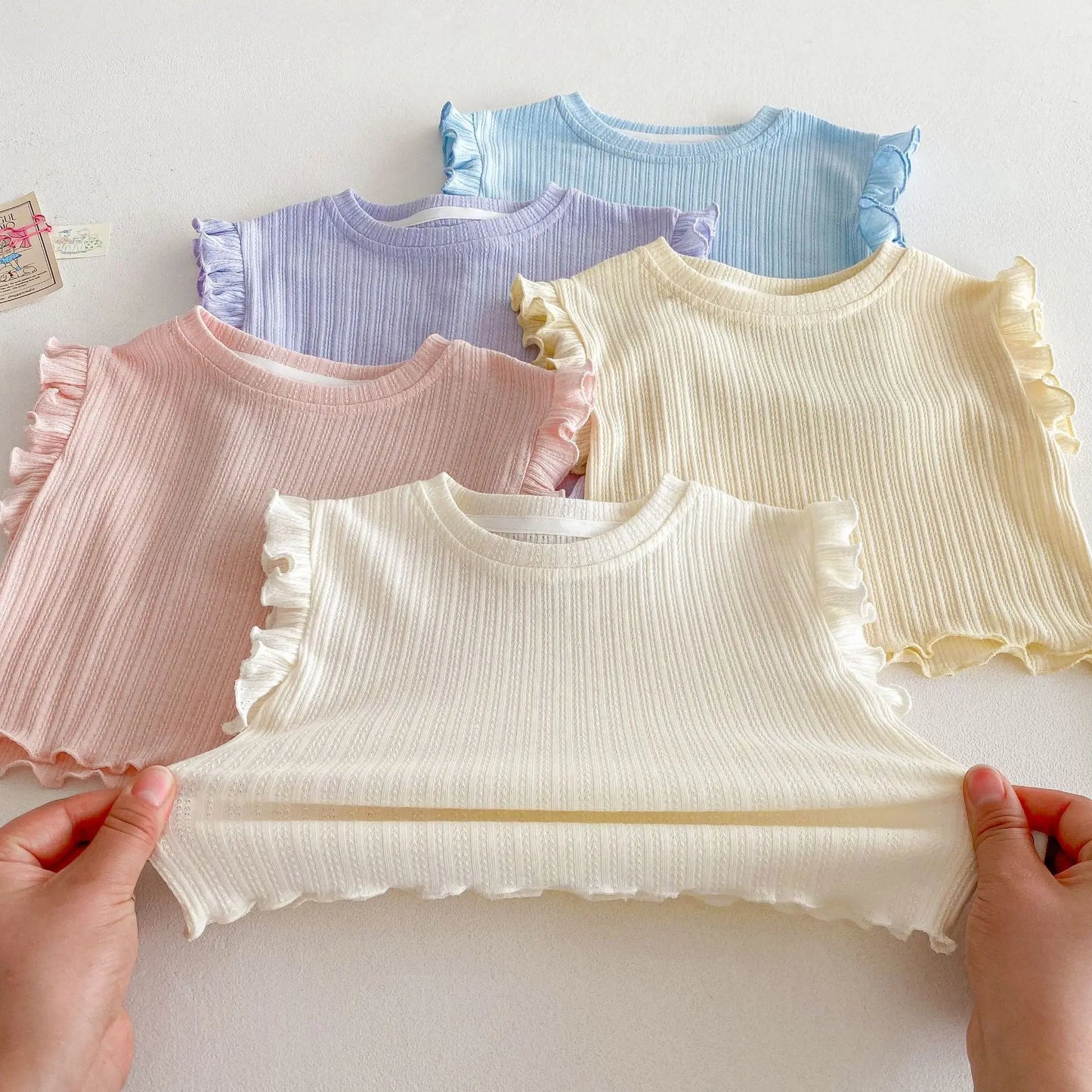 Candy Frill Shorts Set