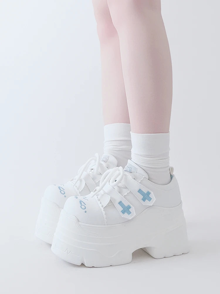 Japanese Girl Original Subculture Lolita Girl Thick Soled Shoes Sweet Big Toe Shoes Cute Loli Tea Party Single Shoes