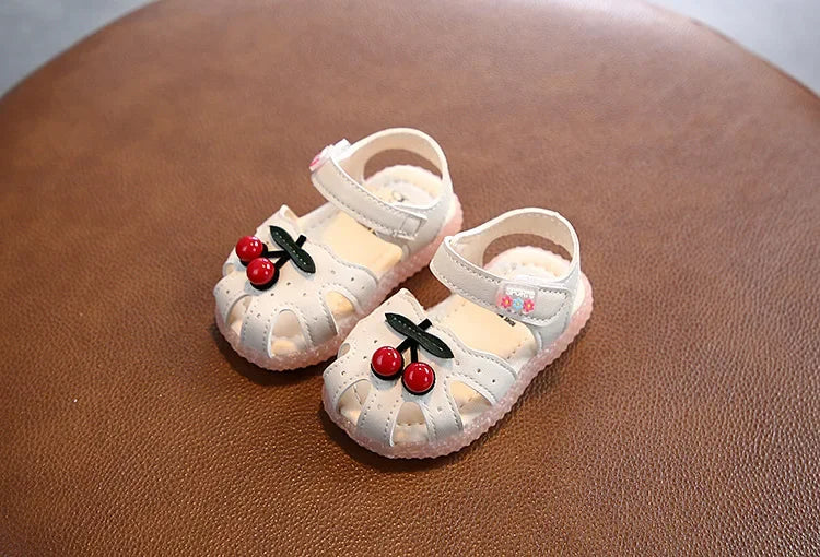 SHOE SIZE 15-25 Girls Sandal Summer Flowers Sweet Soft Children's Beach Shoes Toddler Girls Sandals Orthopedic Princess Fashion