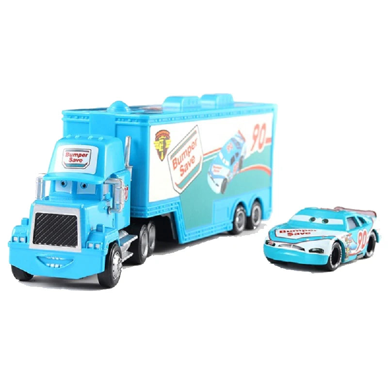 Cars 2 Mack Truck Pixar racing car Lightning McQueen Jackson Storm mini Car