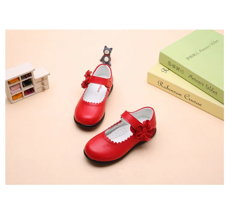 Girl Fashion Party Shoe 2026 Spring New Korean Edition Child Princess ShoeGirl
