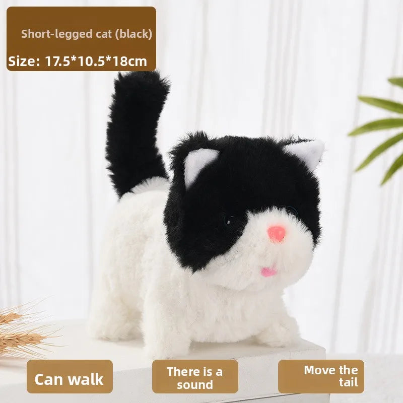 Electric Moving Cat Walking Barking Machine Interactive Simulation Mouse