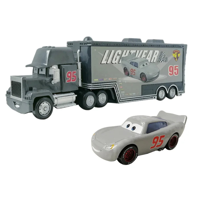 Cars 2 Mack Truck Pixar racing car Lightning McQueen Jackson Storm mini Car