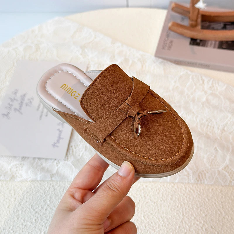 Toddler Baby Girls Mary Jane Shoes Pink Bow Knot Strap Non-Slip Soft Sole for Infant First Walking Daily Casual Wear