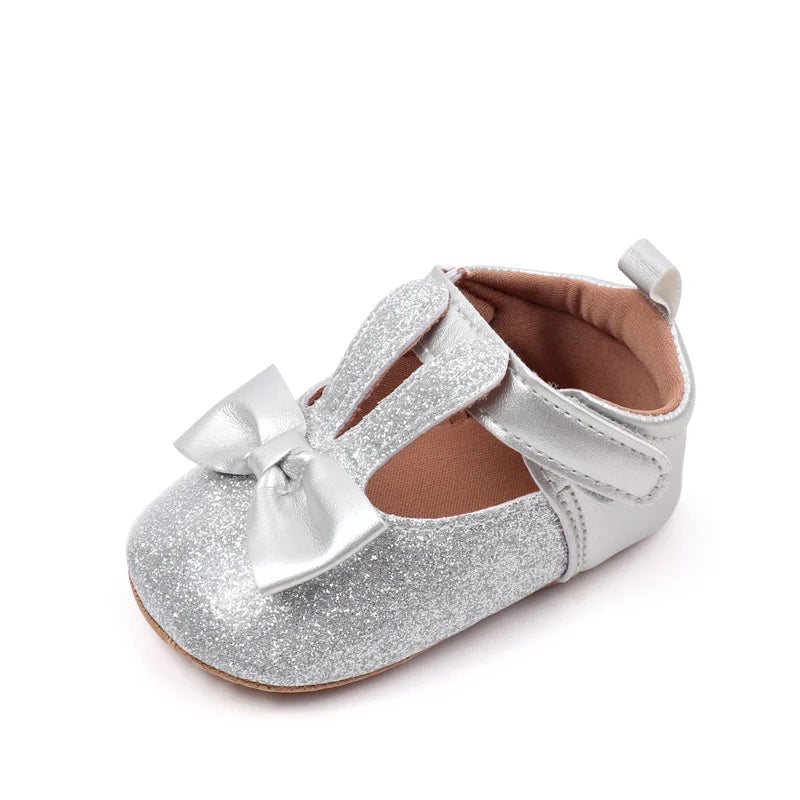 Cute Cartoon Style Baby Girl Shoes Spring and Autumn High Quality Butterfly Bowknot Cotton Sole Comfortable Prewalker BHX4031
